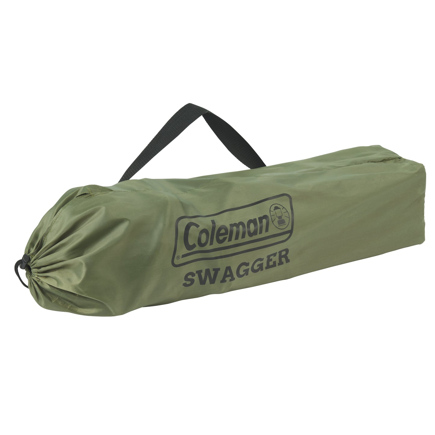 Coleman™ Quad Fold Event Swagger Chair, Extra Wide, Drink Holder, Carry Bag with Handle